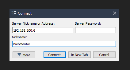 Teamspeak 3 Connection Popup